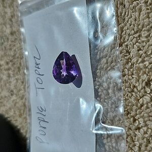 Large purple topaz